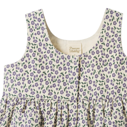 Floral-patterned dress with &