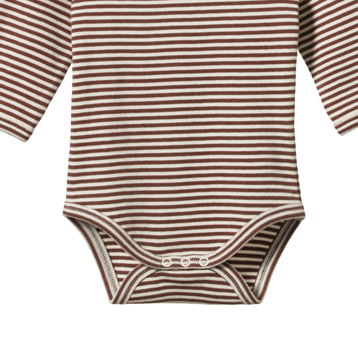 L/S Bodysuit Pinecone Stripe – Nature Baby