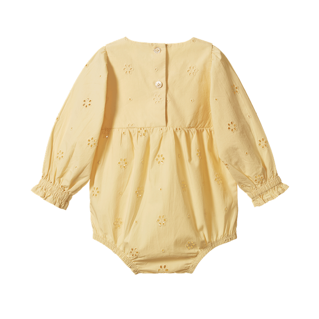 Dulcie Bodysuit Buttercup - Nature Baby