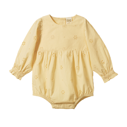Dulcie Bodysuit Buttercup - Nature Baby