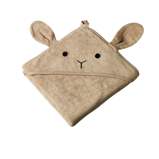 Bunny Hooded Towel - Nature Baby