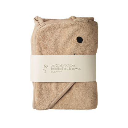 Bunny Hooded Towel - Nature Baby