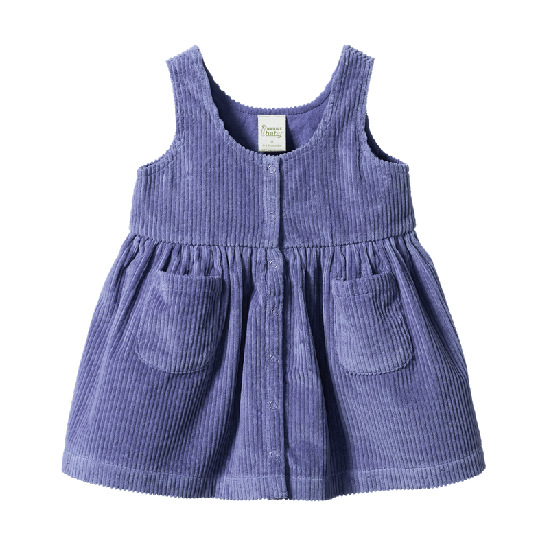 Amelia Pinafore Heron Nature Baby