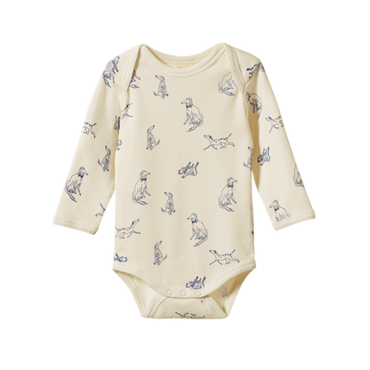 L/S Bodysuit Best Friend Nature Baby