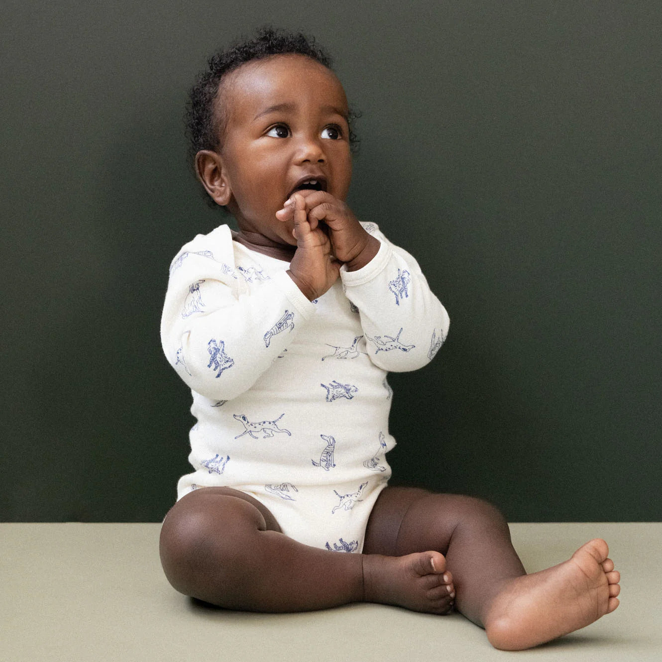 L/S Bodysuit Best Friend Nature Baby