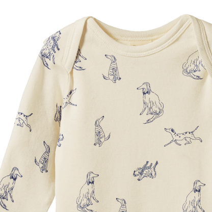 L/S Bodysuit Best Friend Nature Baby
