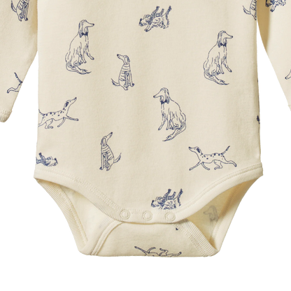L/S Bodysuit Best Friend Nature Baby