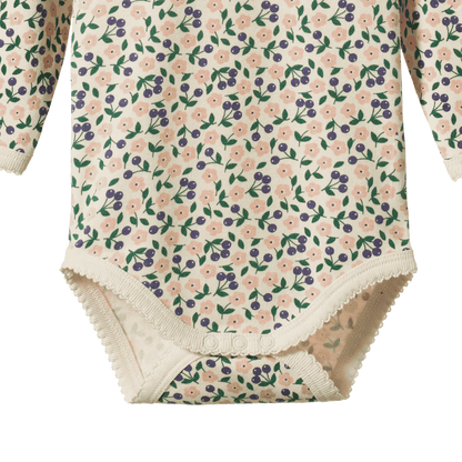 L/S Bodysuit Briarwood Print Nature Baby
