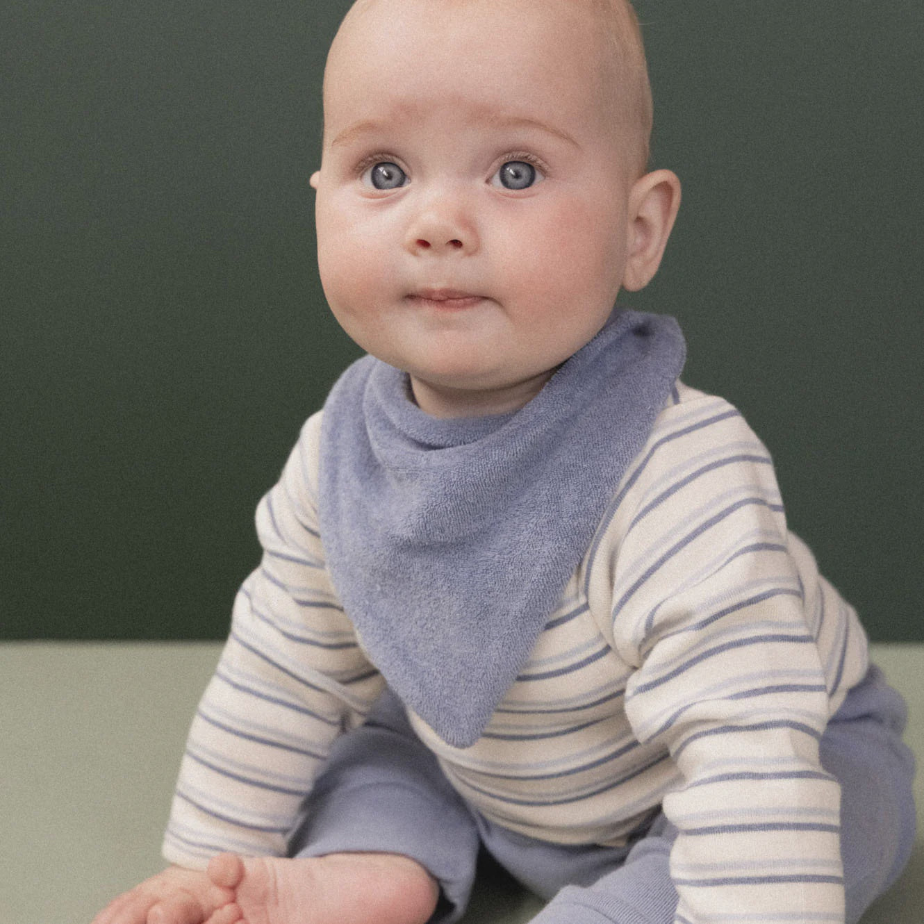 L/S Bodysuit Horizon Stripe Nature Baby