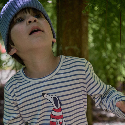 L/S River Tee Best Friend Stripe Nature Baby