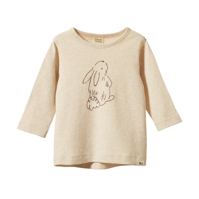 L/S River Tee Bramble Bunny Nature Baby