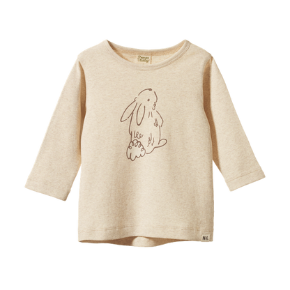 L/S River Tee Bramble Bunny Nature Baby