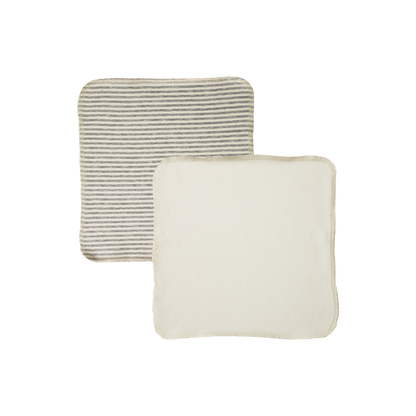 Organic Jersey Face Cloth 10 Pack Nature Baby