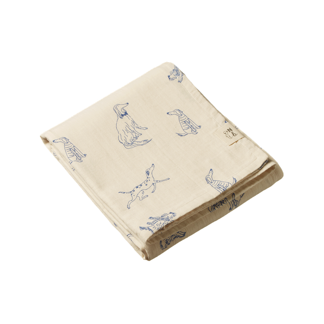 Muslin Wrap Best Friend Print Nature Baby