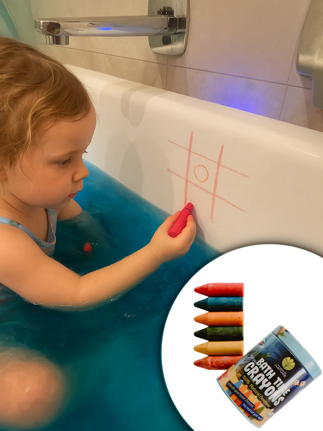 Beeswax Bath Crayons Nourish by Nature