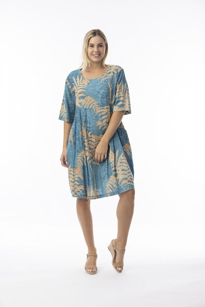 40201 Ponta Verde Dress Elbow Sleeve