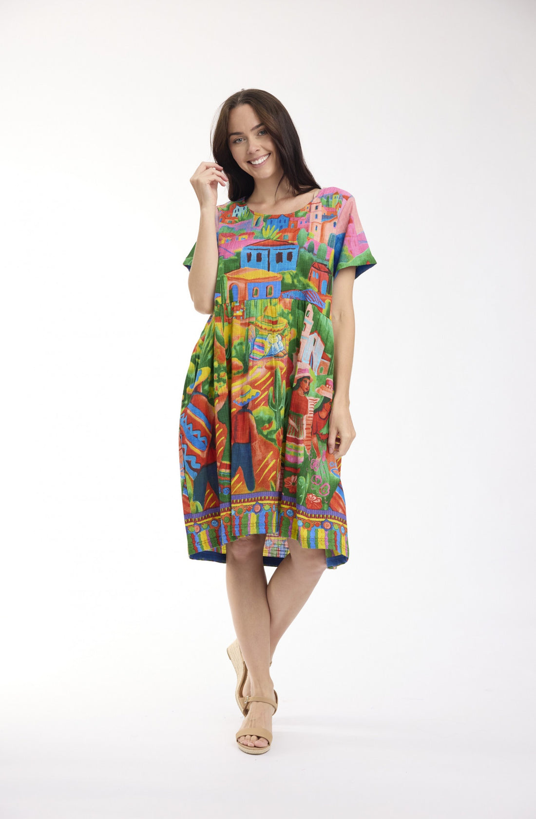 Citadelle Dress Boxy - Orientique