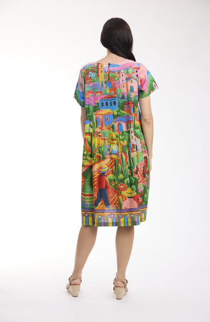 Citadelle Dress Boxy - Orientique