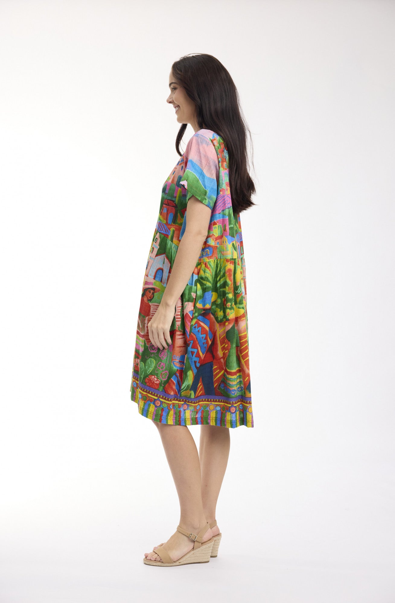 Citadelle Dress Boxy - Orientique