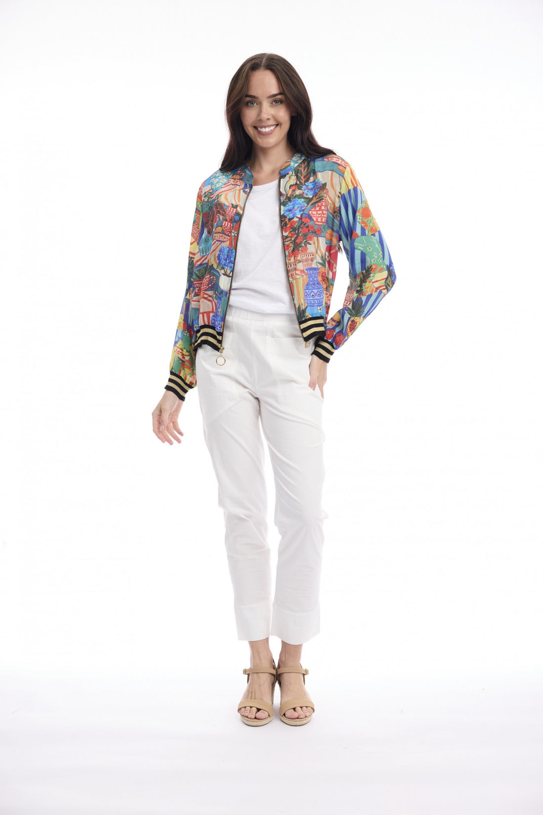 Digital Printed Jacket Picnic - Orientique