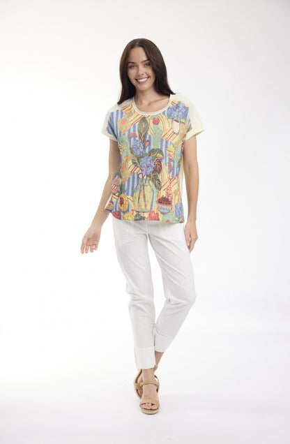 Digital Printed T-Shirt Picnic - Orientique