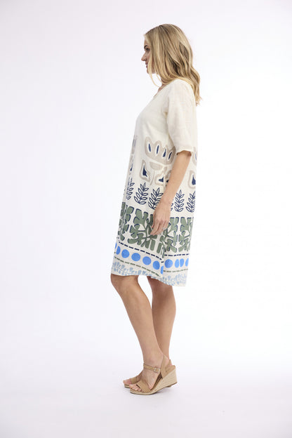 Liberte White Dress Contemporary - Orientique