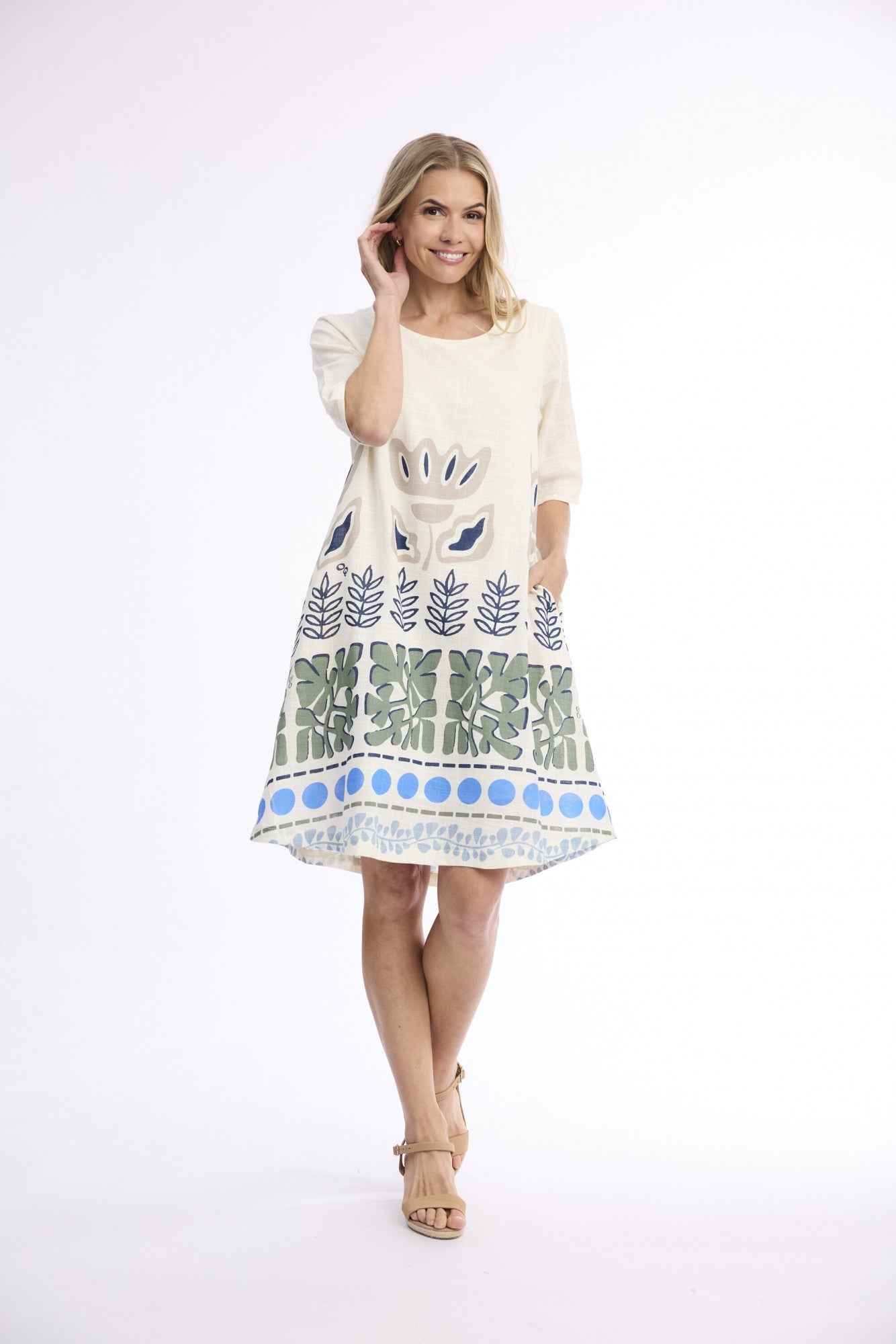 Liberte White Dress Contemporary - Orientique
