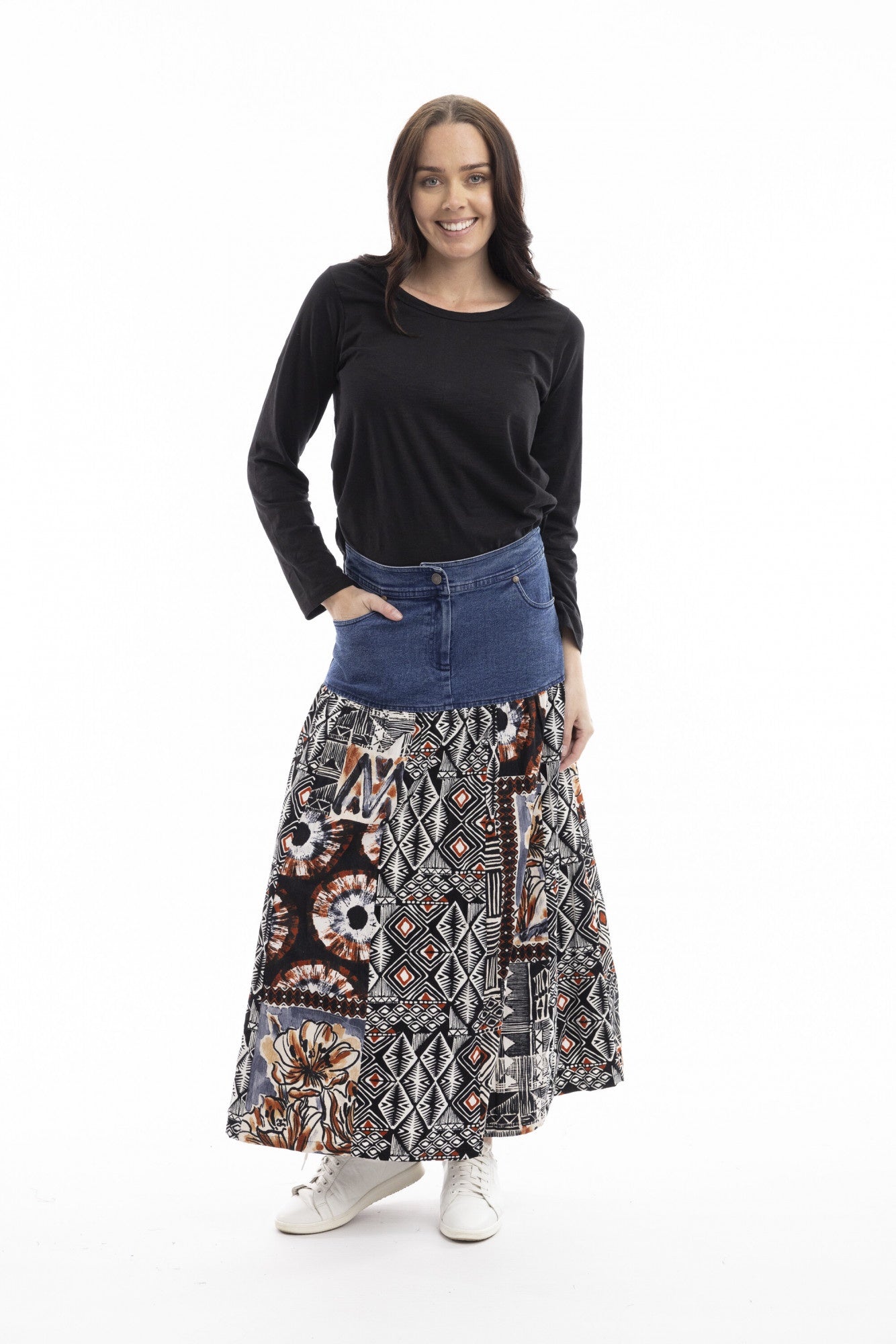 Makeba Skirt - Orientique
