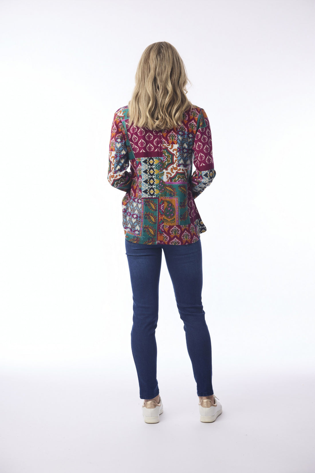 Prato Top Patch Cowl - Orientique