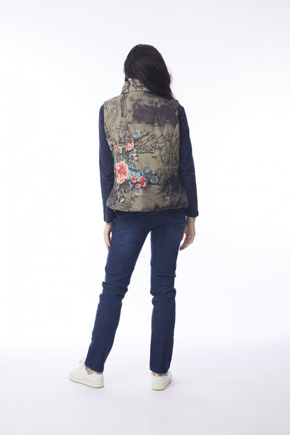 Sleeveless Puffer Vest Keqioa - Orientique
