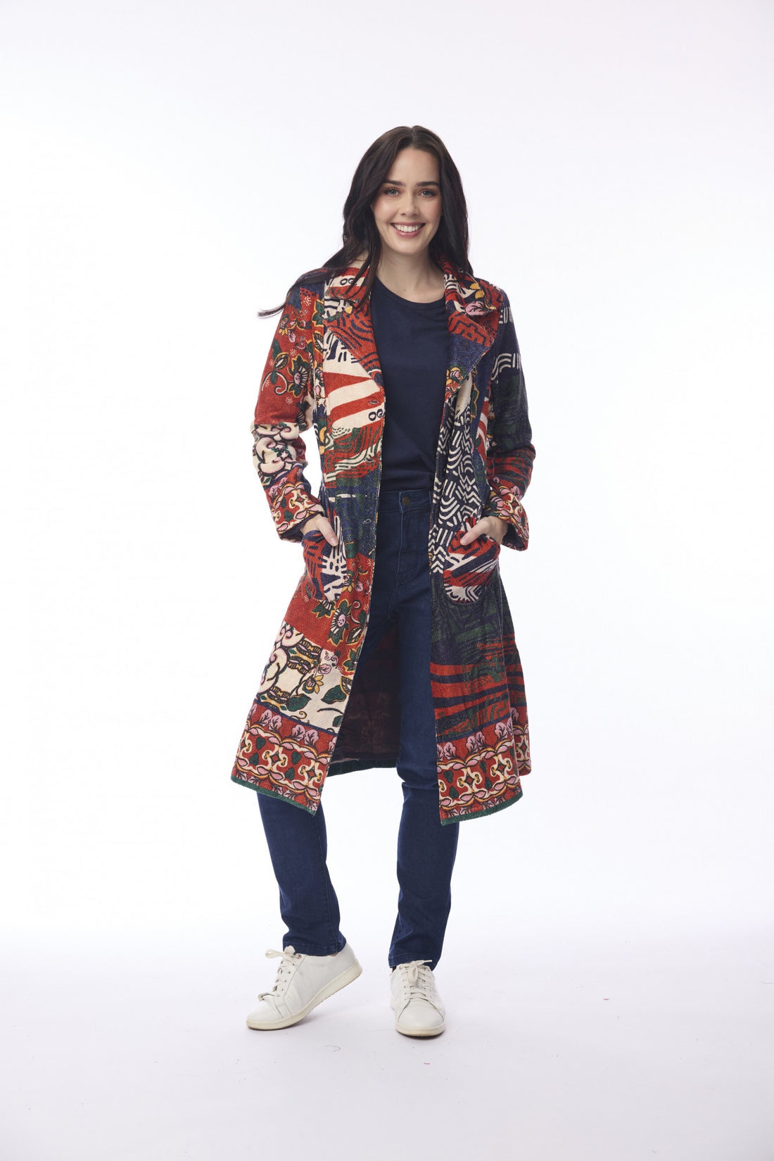 Orientique zapotec coat long - Swannies Merimbula