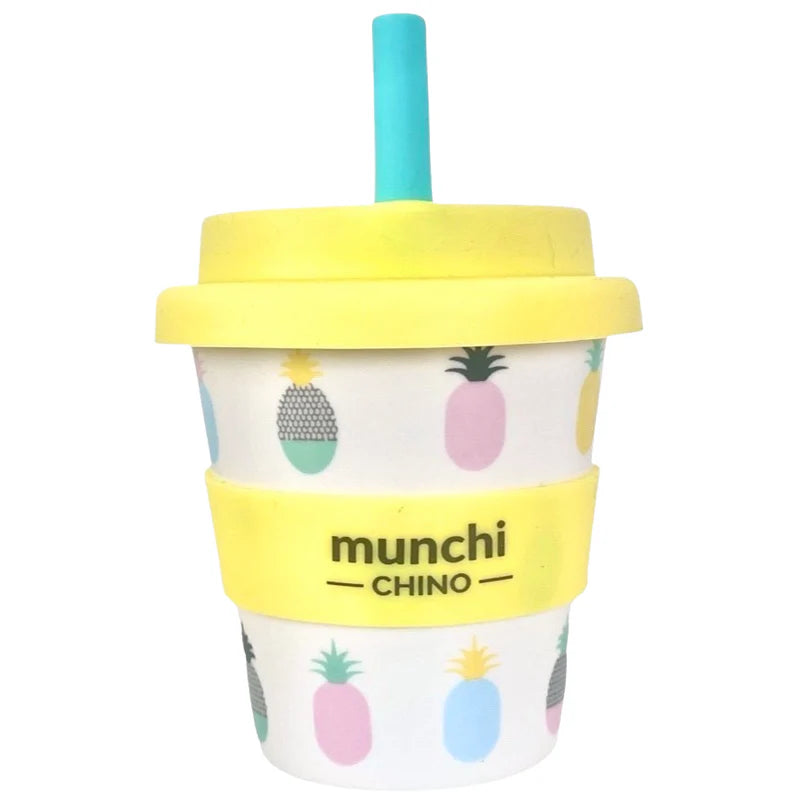 Munchi Babychino Cup w/ Silicone Straw (4oz)