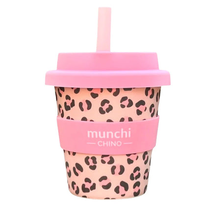 Munchi Babychino Cup w/ Silicone Straw (4oz)