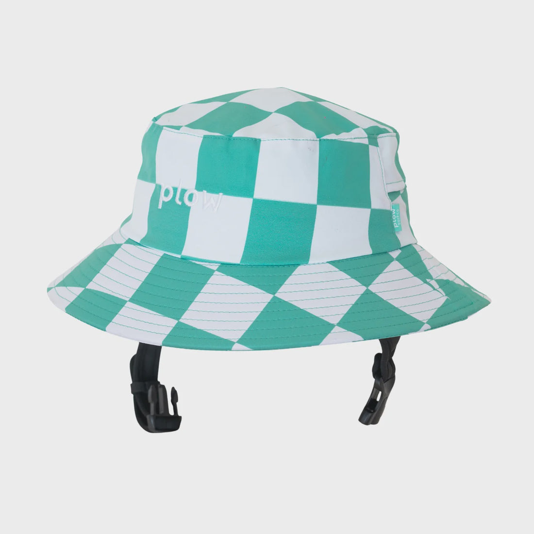Mint Check Surf Hat - Plow Surf Co.
