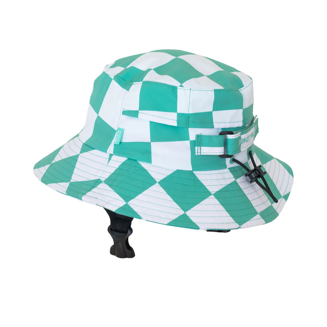 Mint Check Surf Hat - Plow Surf Co.
