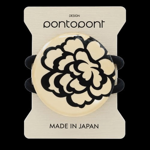 Japanese Hanamachi Glass Large Hair Tie 100-14 - Pontopont