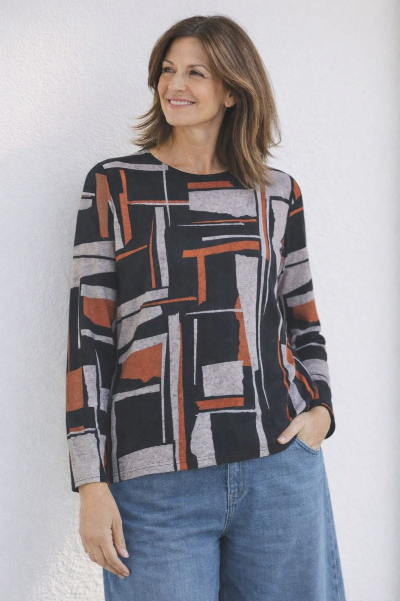 Bronte Cosy Snood Top - Renoma
