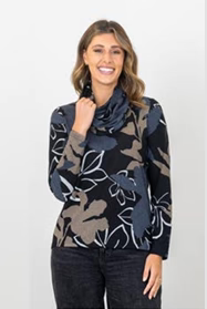 Mandy Cosy Snood Top Renoma