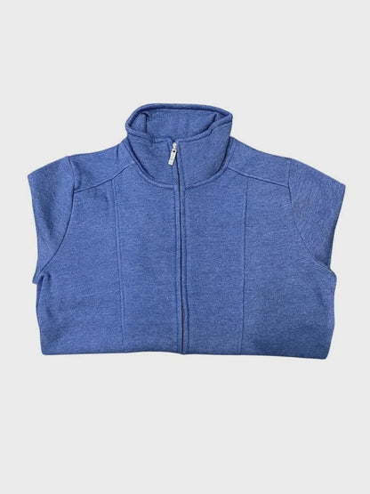 Tania Fleece Jacket Denim Renoma