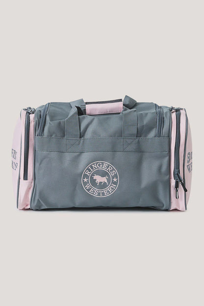 Rider Go Sports Bag Charcoal/Pastel Pink - Ringers Western