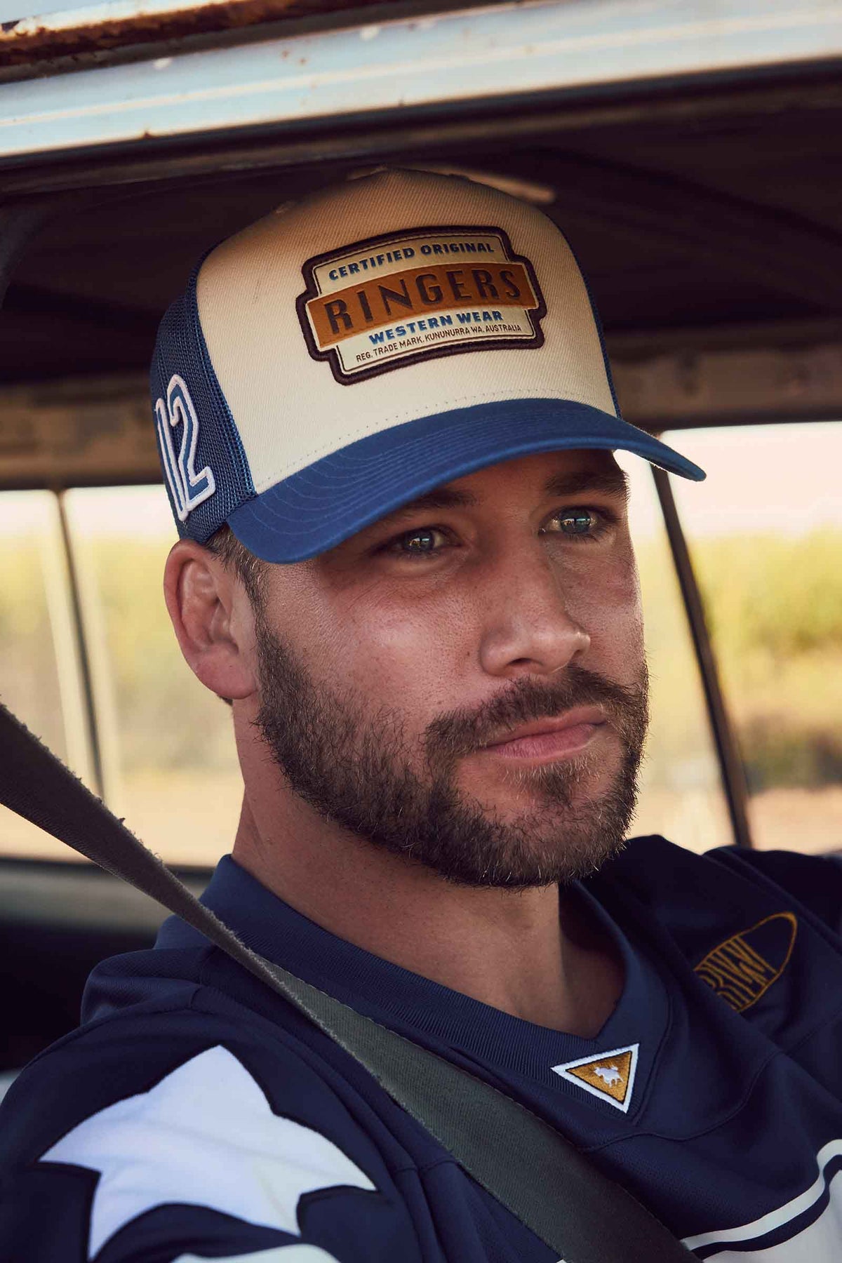 Drive By Deep Fit Trucker Cap - Ringers Western