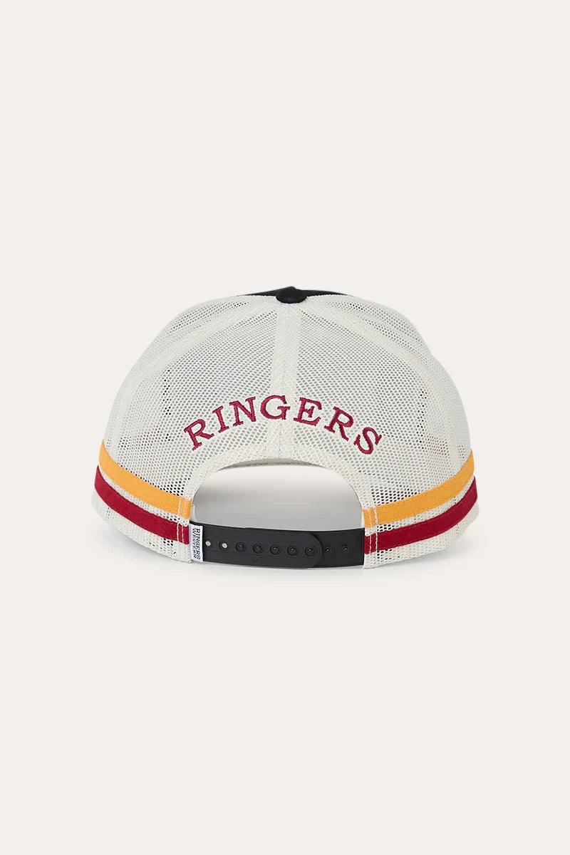 Live Rodeo Deep Fit Trucker Cap Blk/Off White - Ringers Western