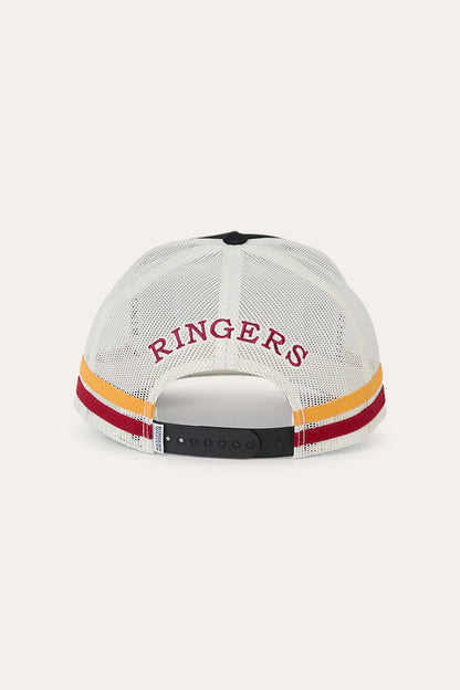 Live Rodeo Deep Fit Trucker Cap Blk/Off White - Ringers Western