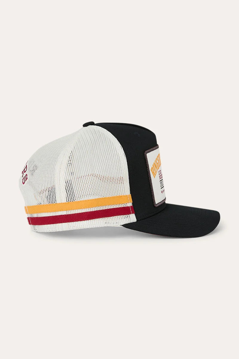 Live Rodeo Deep Fit Trucker Cap Blk/Off White - Ringers Western