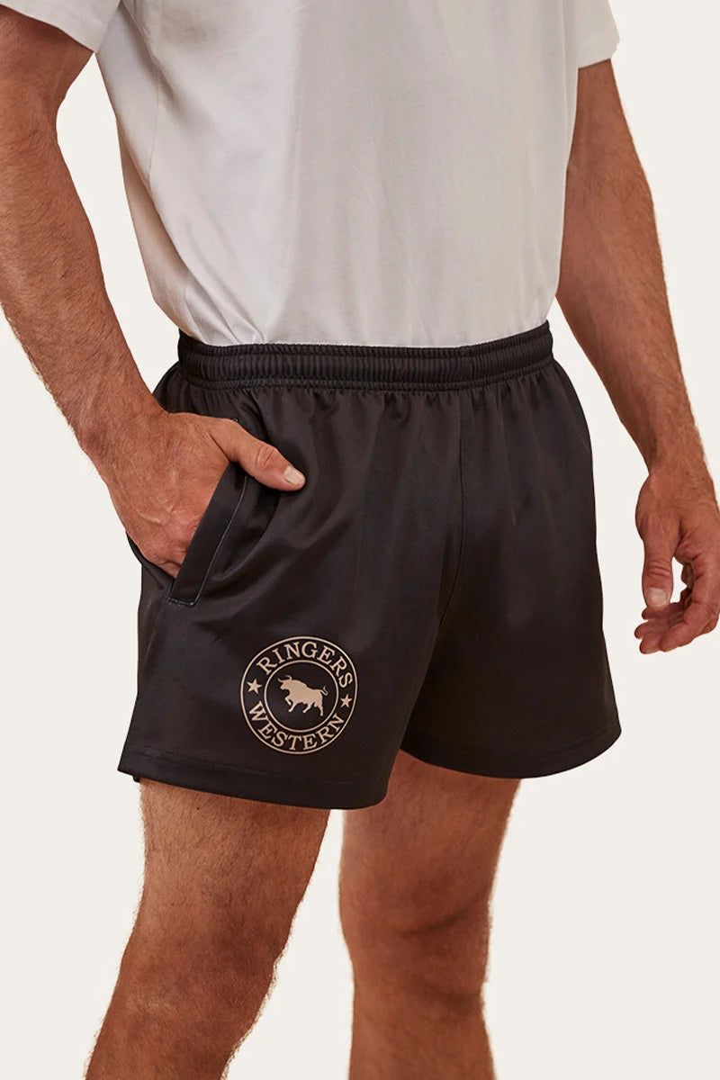 Ringers Footy Short Black - Ringers Western