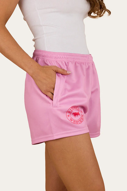 Ringers Footy Short Pastel Pink - Ringers Western