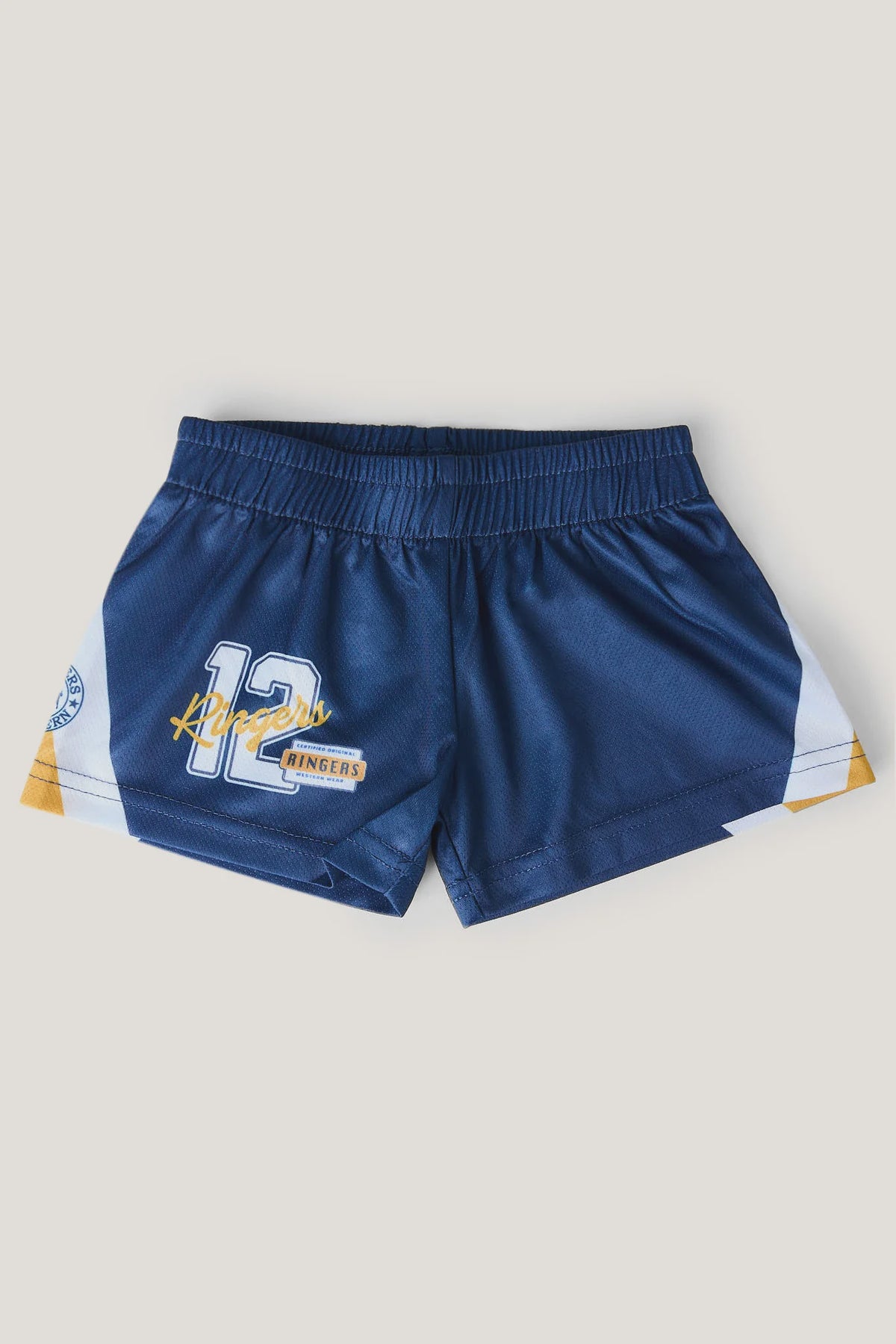 Since 2012 Babies Footy Short Navy - Ringers Western
