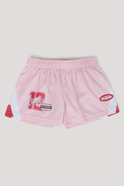 Since 2012 Babies Footy Short Pink - Ringers Western