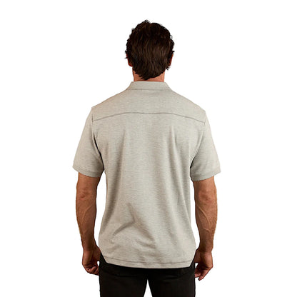 Tech Mens Polo Grey
