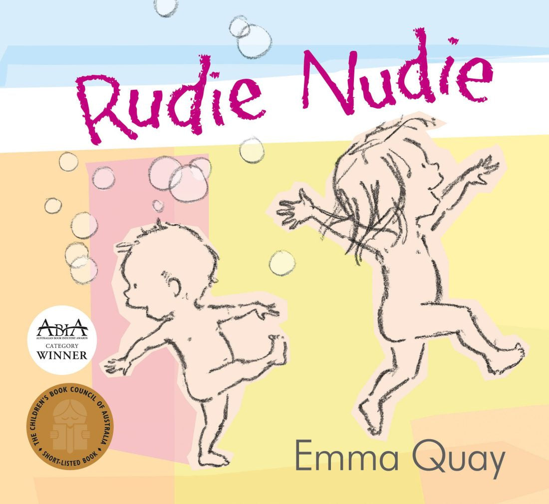 Rudie Nudie Board Book - Brumby Sunstate